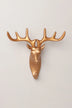 Animal Bronze Gold Wildlife Wall Coat Hook — alternate view, G Decor