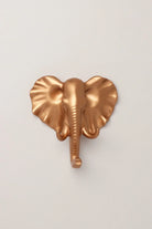 Animal Bronze Gold Wildlife Wall Coat Hook — close-up view, G Decor
