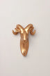 Animal Bronze Gold Wildlife Wall Coat Hook — lifestyle view, G Decor