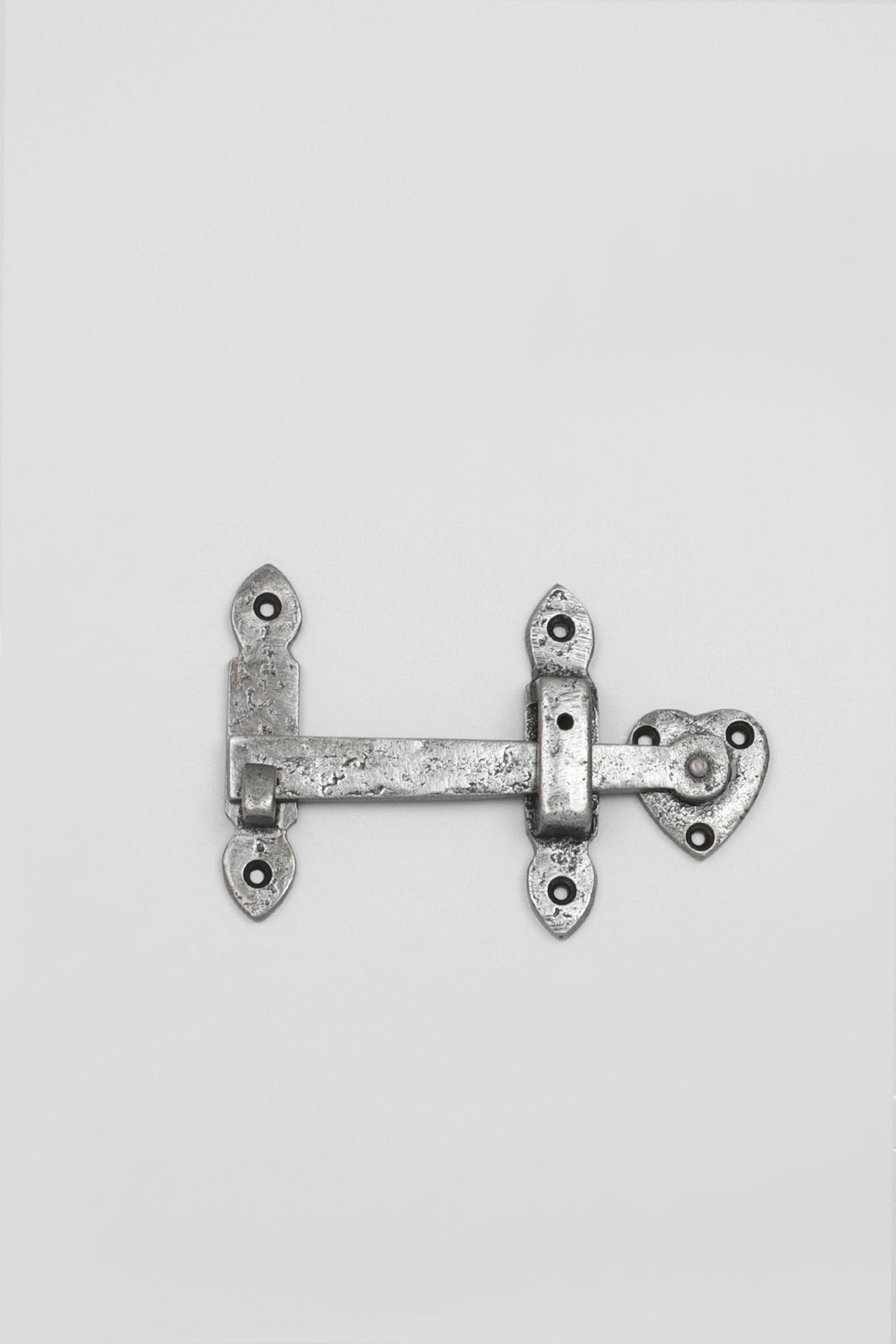 G Decor Hinges Set Antique Pewter Gothic Heavy Thumb Latch Door Pack