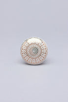 Aristocracy Gold Elegant Ceramic Cabinet Knob — lifestyle view, G Decor