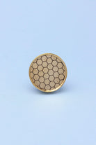Attraente Brass Round Cabinet Pull Knob — alternate view, G Decor