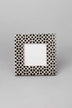 Black Lace Snake Skin Photo Frame — lifestyle view, G Decor