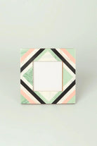 Blush Pastel Mosaic Mother of Pearl and Marble Photo Frame — lifestyle view, G Decor