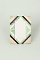 Blush Pastel Mosaic Mother of Pearl and Marble Photo Frame — view 5, G Decor
