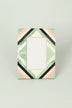 Blush Pastel Mosaic Mother of Pearl and Marble Photo Frame — view 5, G Decor