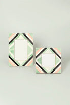 Blush Pastel Mosaic Mother of Pearl and Marble Photo Frame — alternate view, G Decor