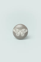 Butterfly Stamp Porcelain Drawer & Door Knob - G Decor