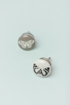 Butterfly Stamp Porcelain Cabinet Knob — G Decor