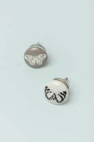 Butterfly Stamp Porcelain Drawer & Door Knob - G Decor