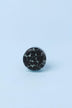 Cascadia Aurora Crystal Crackle Cabinet Knob in Dark — close-up view, G Decor