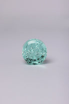 Cascadia Aurora Crystal Crackle Cabinet Knob in Light — close-up view, G Decor