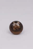 Caspian Bubbles Clear Round Glass Cabinet Knob — lifestyle view, G Decor