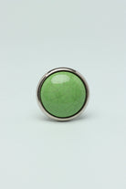 Charming Colour Crackle Ceramic Cabinet Knob with Chrome Base — lifestyle view, G Decor