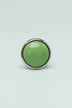 Charming Colour Crackle Ceramic Cabinet Knob with Chrome Base — lifestyle view, G Decor