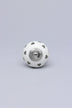 Charming Polka Heart Ceramic Cabinet Knob — alternate view, G Decor