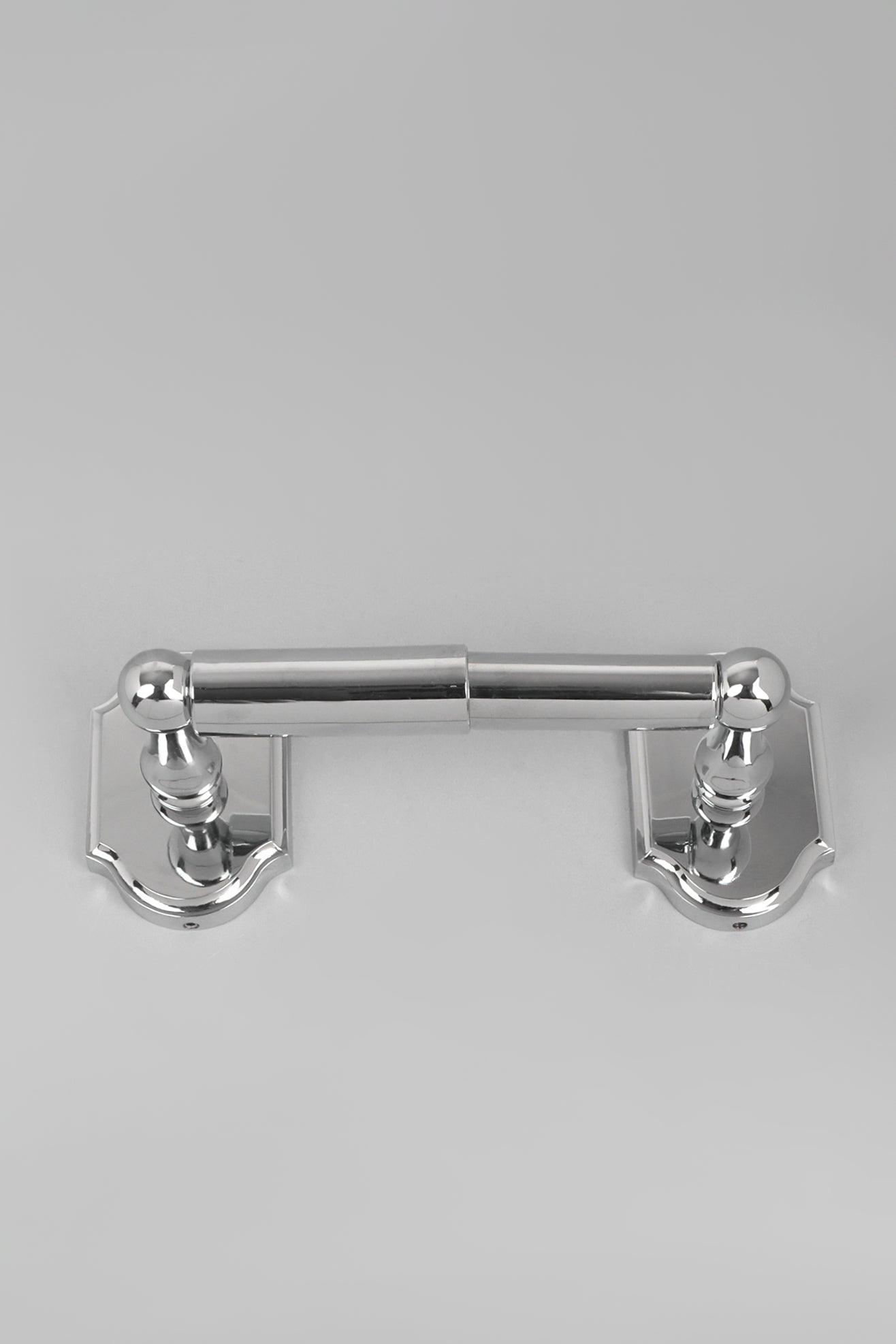 Gdecorstore Bathroom Chrome / Toilet Roll Holder Chrome Bathroom Accessories - Towel Ring Holder, Toilet Roll Holder, Towel Robe Hook