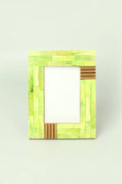 Colour Splash Bone and Brass Photo Frame — view 5, G Decor