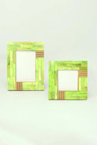Colour Splash Bone and Brass Photo Frame — alternate view, G Decor