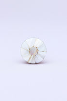 Cordelia Handcrafted Mother Of Pearl With Brass Gold Finish Pull Door Knob - G Decor