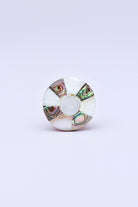 Cordelia Handcrafted Mother Of Pearl With Brass Gold Finish Pull Door Knob - G Decor