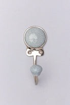 Crackle Glaze Ceramic Wall Hook — lifestyle view, G Decor
