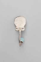 Crackle Glaze Ceramic Wall Hook in Mineral Tones — lifestyle view, G Decor