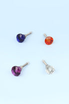 Crystal Handcrafted Coloured Faceted Glass Cupboard Door Knob Handle (22mm) - G Decor