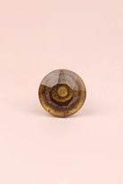 Crystal Faceted Glass Cabinet Knob, Earth Tones 22mm — view 5, G Decor