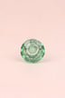 Crystal Faceted Glass Cabinet Knob, Earth Tones 22mm — close-up view, G Decor