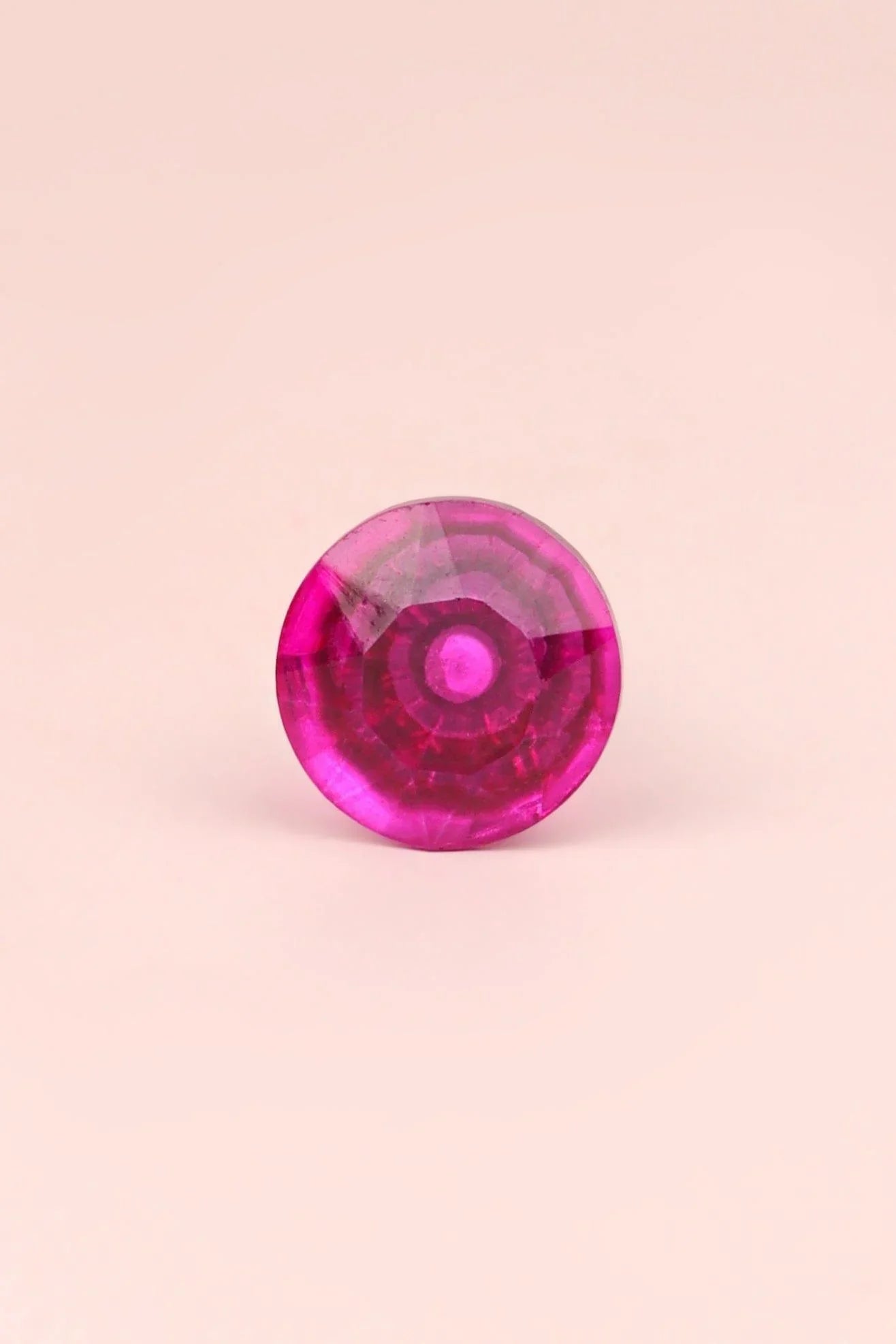 Crystal Faceted Glass Cabinet Knob, Earth Tones 22mm — alternate view, G Decor