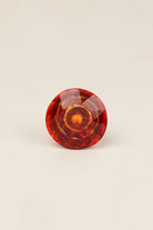 Crystal Faceted Glass Cabinet Knob, Earth Tones 32mm — lifestyle view, G Decor