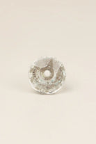 Crystal Faceted Glass Cabinet Knob, Jewel Tones 32mm — lifestyle view, G Decor