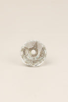 Crystal Handcrafted Coloured Faceted Glass Cupboard Door Knob Handle (32mm) - G Decor