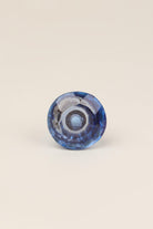 Crystal Handcrafted Coloured Faceted Glass Cupboard Door Knob Handle (32mm) - G Decor