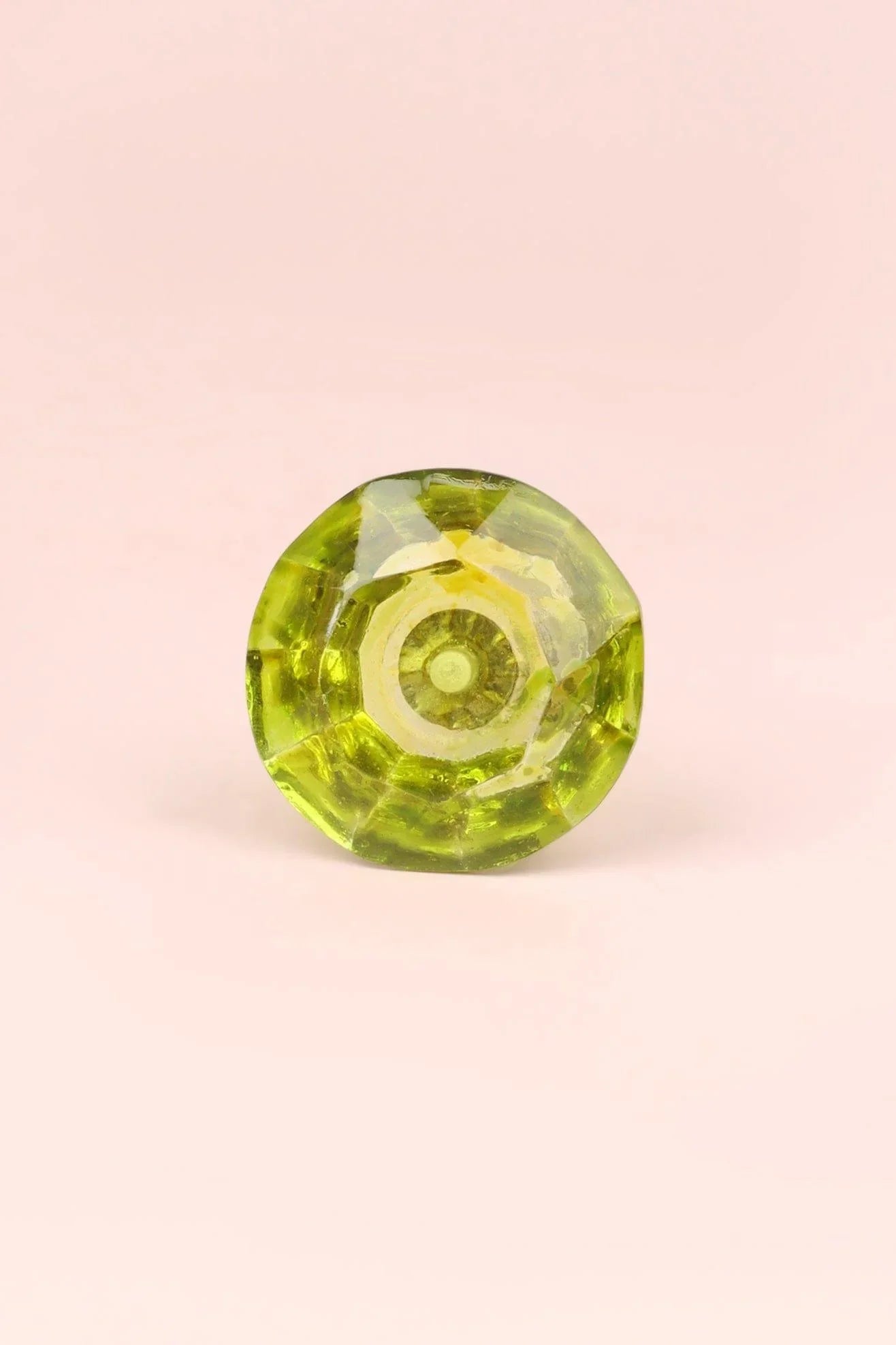Crystal Faceted Glass Cabinet Knob, Pastel Tones 42mm — lifestyle view, G Decor