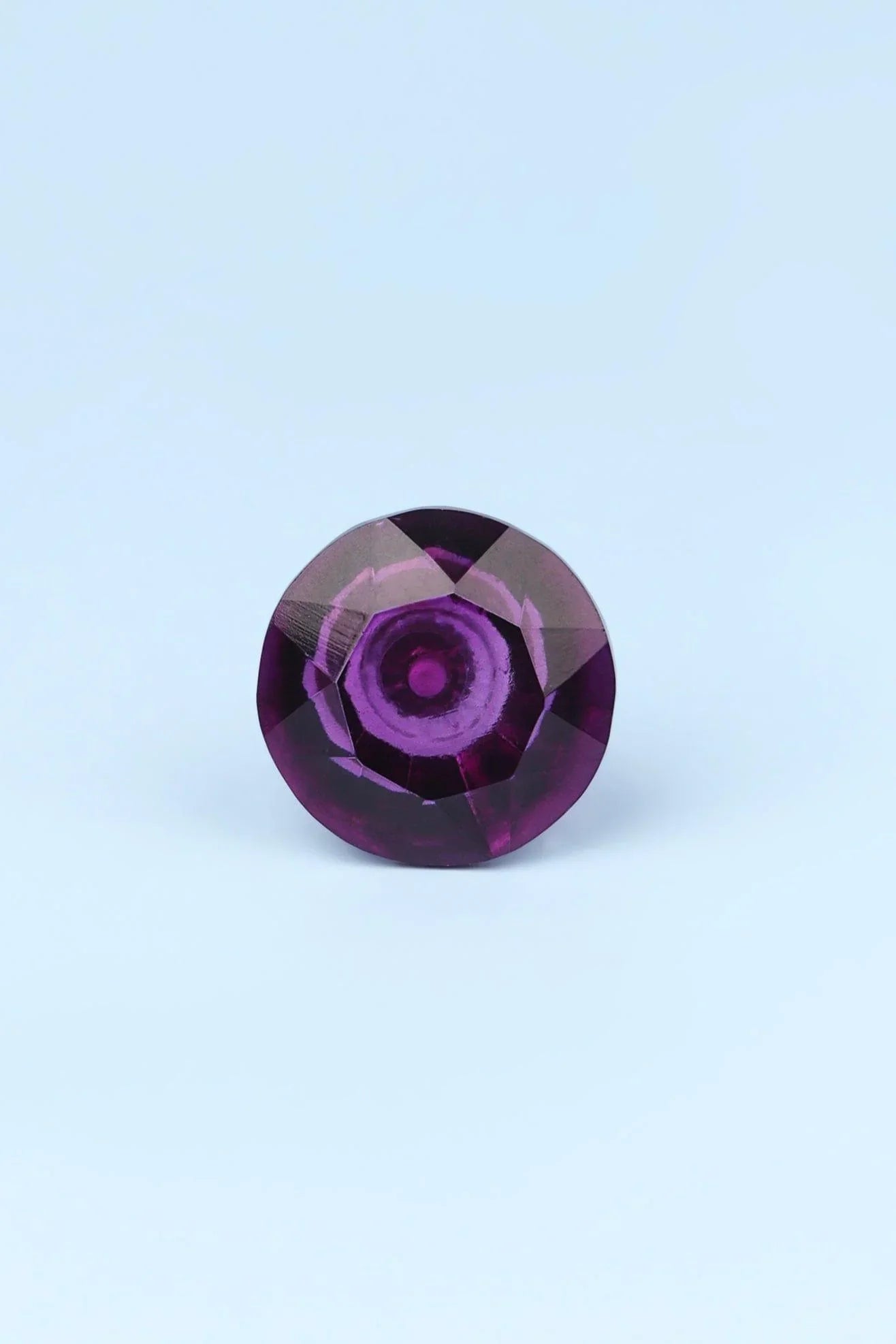 Crystal Faceted Glass Cabinet Knob, Earth Tones 42mm — lifestyle view, G Decor