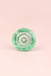 Crystal Faceted Glass Cabinet Knob, Pastel Tones 42mm — close-up view, G Decor