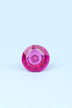 Crystal Faceted Glass Cabinet Knob, Jewel Tones 42mm — close-up view, G Decor