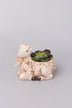 Cute Small Ceramic Sheep Planter - G Decor