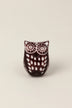 Hand-Engraved Resin Owl Cabinet Knob — lifestyle view, G Decor