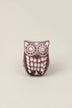 Designer Hand-Engraved Resin Owl Cabinet Knob Unique In-House Twist on a Classic - G Decor