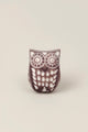 Designer Hand-Engraved Resin Owl Cabinet Knob Unique In-House Twist on a Classic - G Decor
