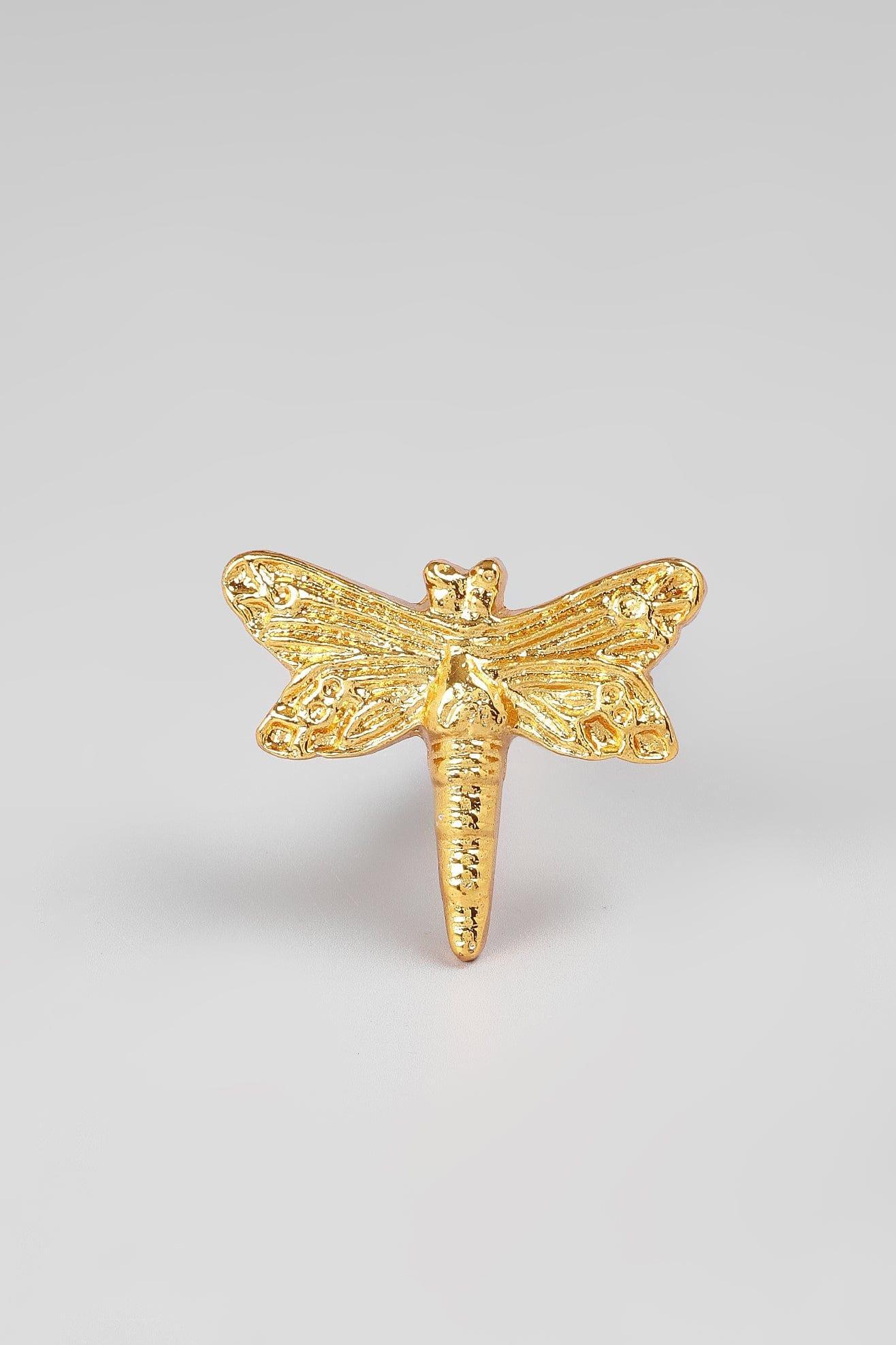 Designer Handcrafted Dancing Wings Dragonfly Cupboard & Drawer Handle - G Decor