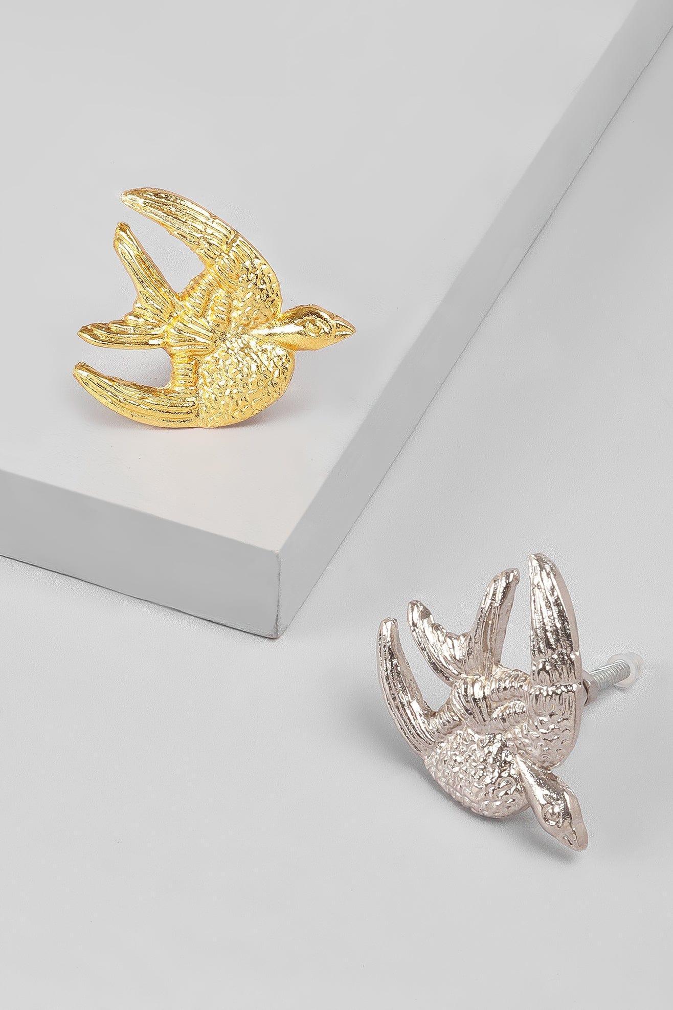 Designer Handcrafted Free-Spirited Bird Swallow Cupboard & Drawer Handle - G Decor