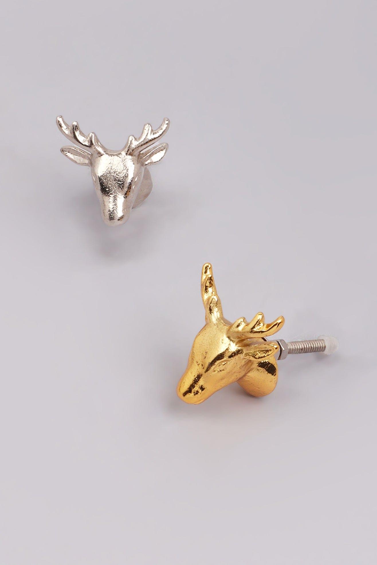 Designer Handcrafted Wild Elegance Stag Cupboard & Drawer - G Decor