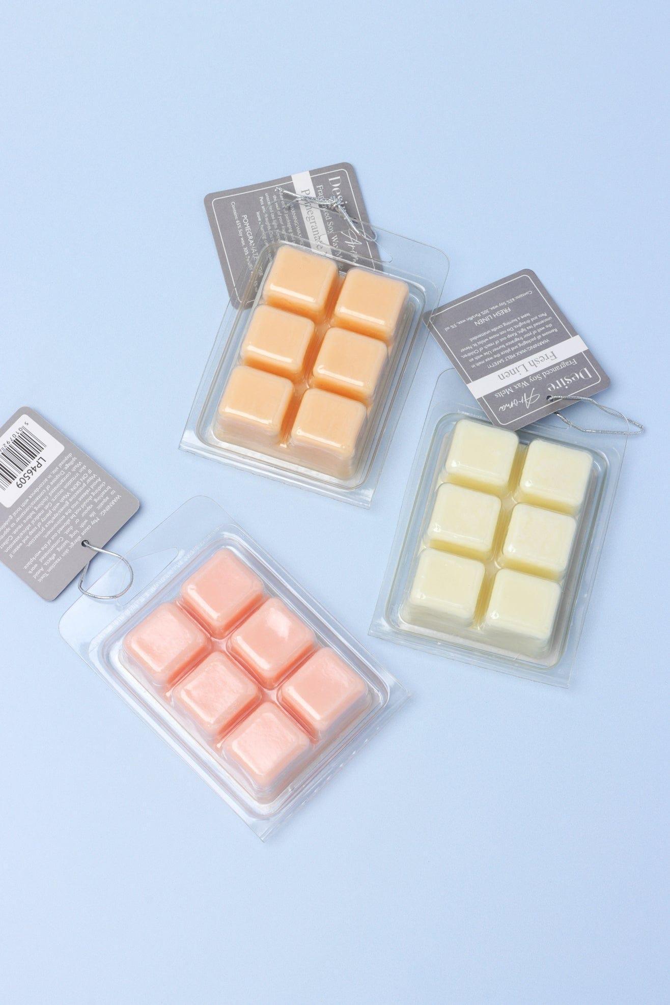 Desire Aroma Scented Soy Wax Hand Poured Block Pastel Melts - G Decor