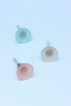 Desiree Ribbed Frosted Glass Cabinet Knob — G Decor