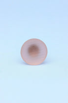 Desiree Ribbed Frosted Glass Cabinet Knob — close-up view, G Decor