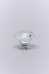 Diamond-Cut Crystal Glass Cabinet Knob with Chrome Base — alternate view, G Decor